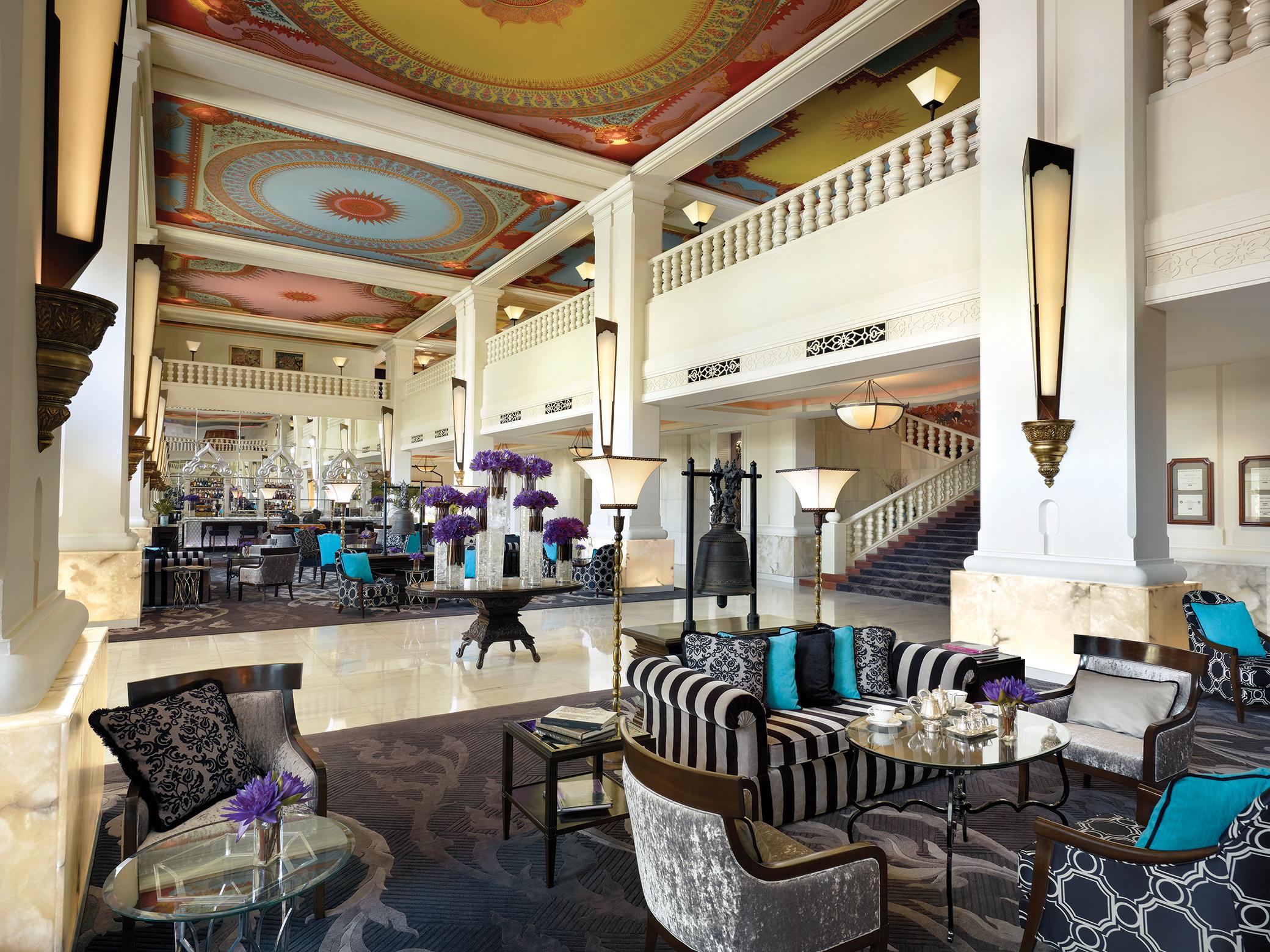 Anantara Siam Bangkok Hotel Interior foto The lobby of the hotel