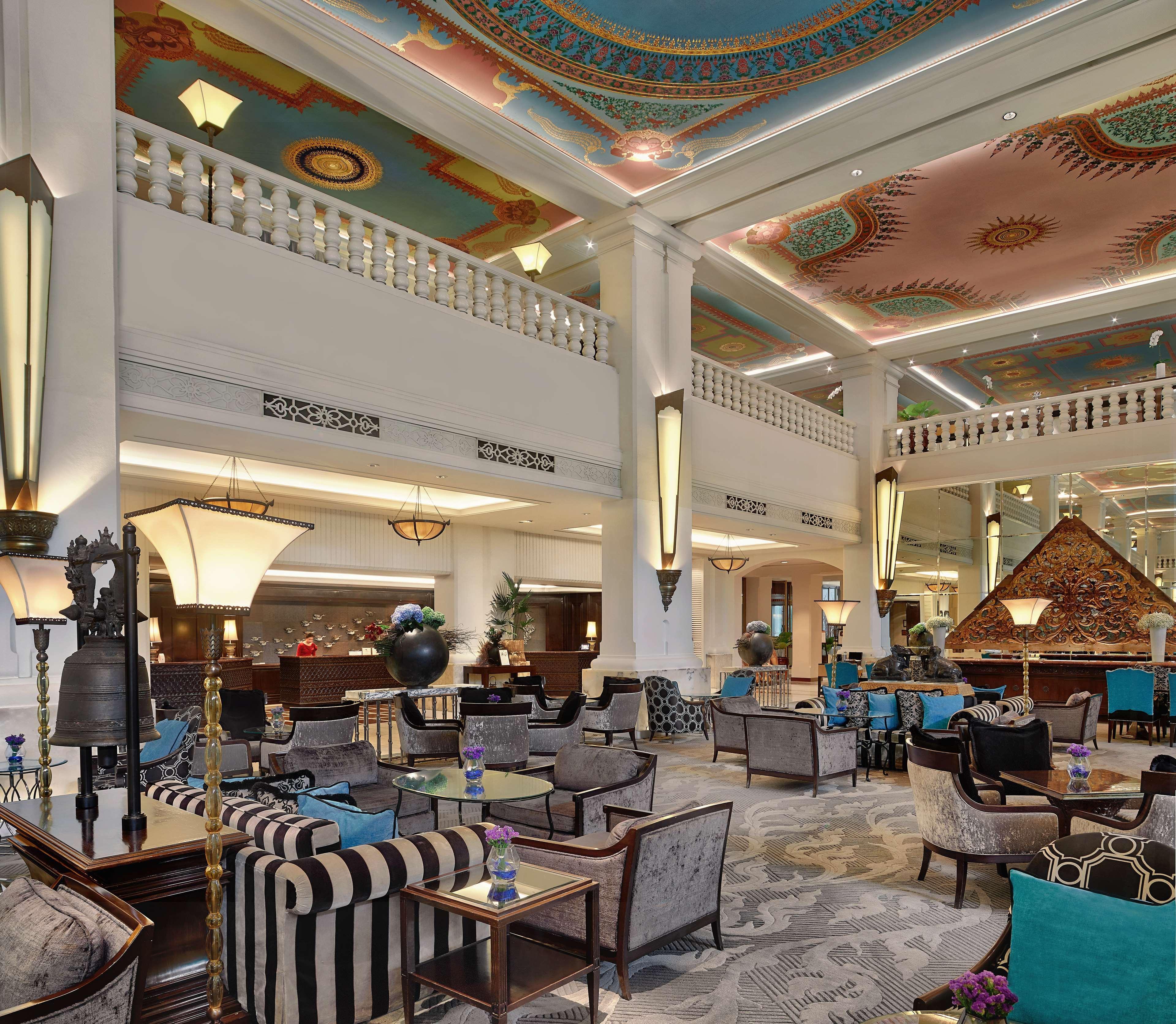 Anantara Siam Bangkok Hotel Exterior foto The lobby of the hotel